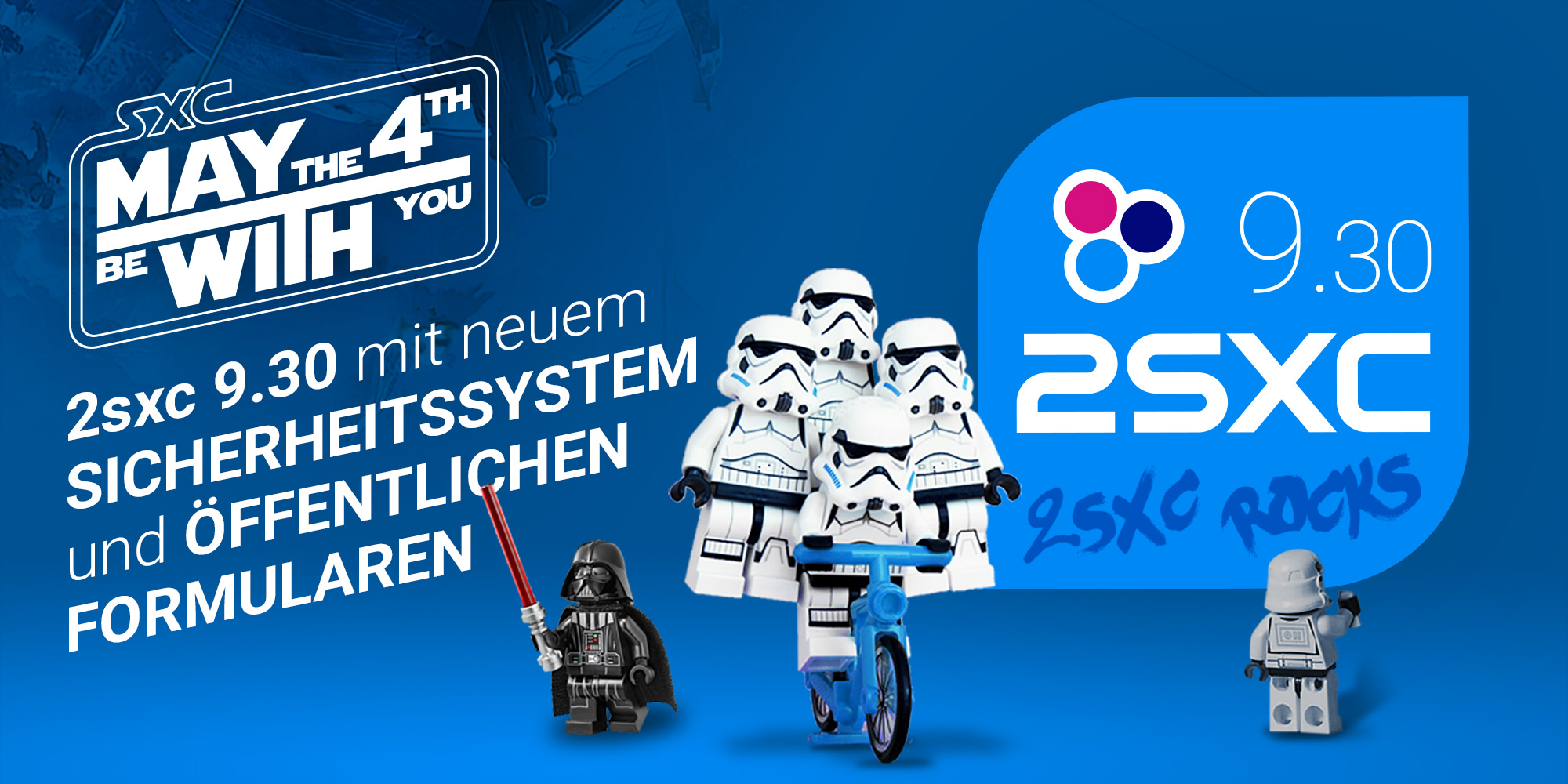 May the 4th be with you - neuer CMS Release am Star Wars Tag